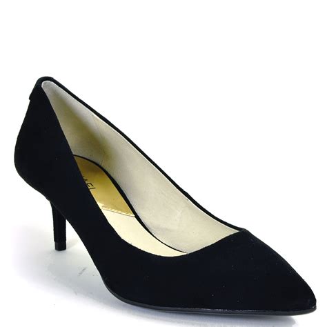 michael kors black pumps amazon|Michael Kors black kitten heels.